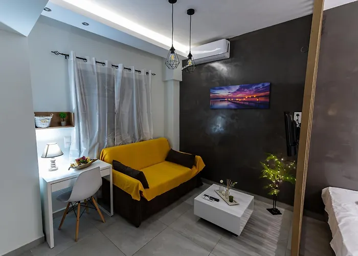 公寓 Modern In Historic Old Town With Private Terrace 塞萨洛尼基