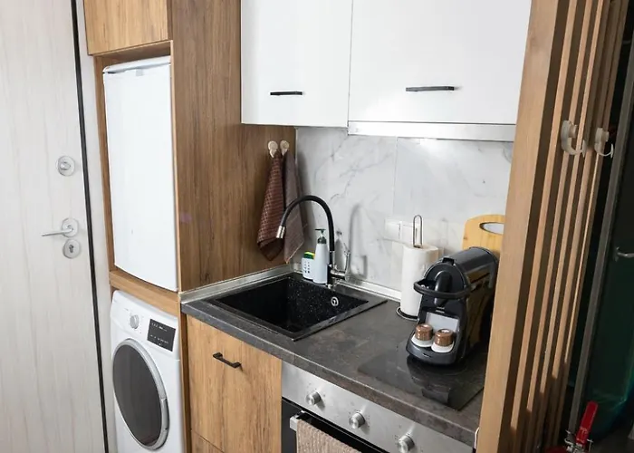 Modern In Historic Old Town With Private Terrace Selanik